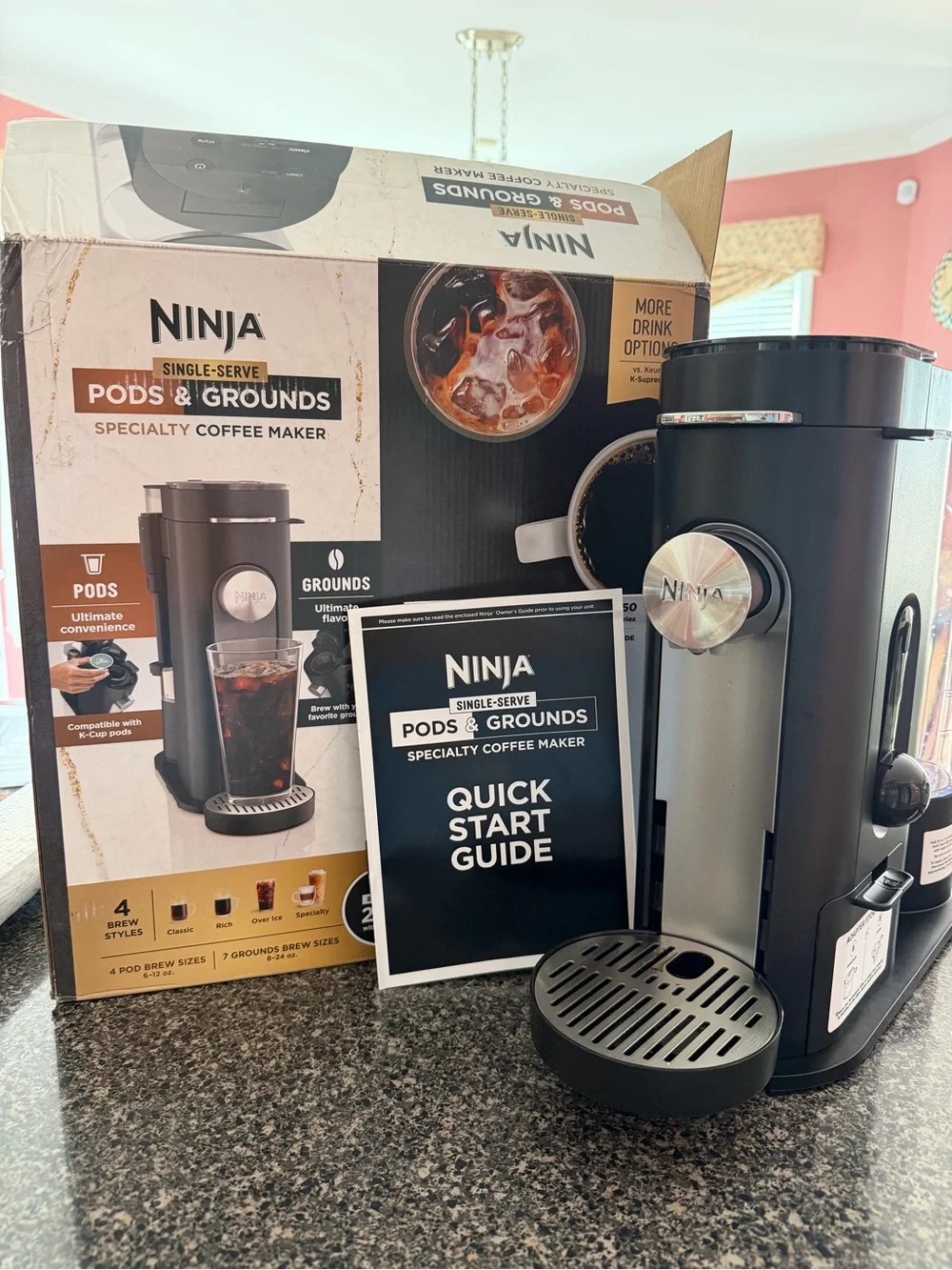 Ninja Single-Serve Coffee Maker - Black